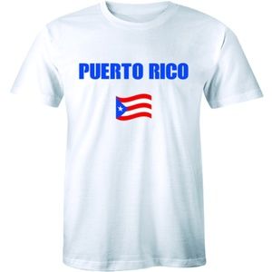 Puerto Rico Puerto Rican Country Flag Mens T-shirt